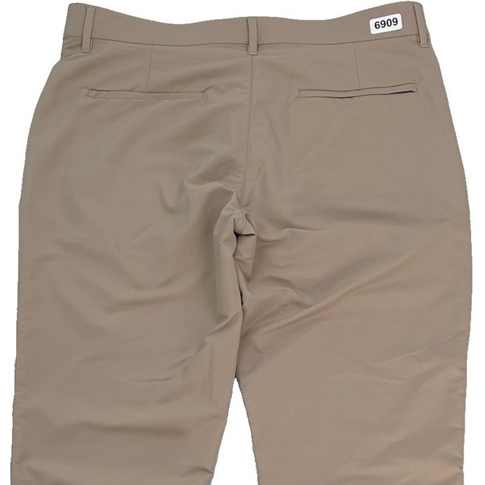 Banana Republic Core Temp Pants Men's Khaki 34x34 Beige Slim Fit Stretch Chino